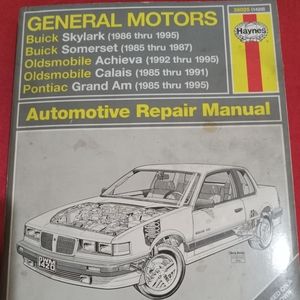 GM Auto Repair Manual, Buick, Pontiac and Oldsmobile